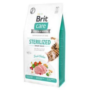 Brit Care Cat GF Sterilizált Húgyúti egészség 7kg