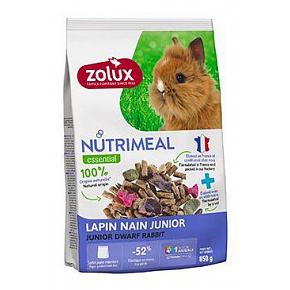 Junior nyulaknak szánt NUTRIMEAL keverék 850g Zolux