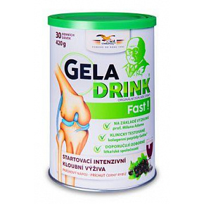 Geladrink gyors fekete ribizli 420g