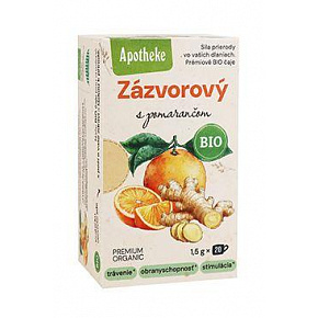Apotheke BIO gyömbér tea naranccsal 20x1,5g