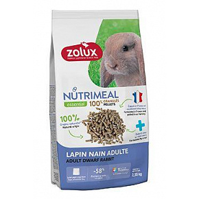 Felnőtt nyulaknak szánt takarmány NUTRIMEAL 2,55kg Zolux