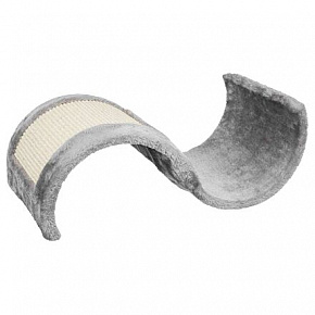 Kaparó gyapjú hullámos szizál 29x18x50cm, - szürke/természetes Kaparó gyapjú hullámos szizál 29x18x50cm, - szürke/természetes