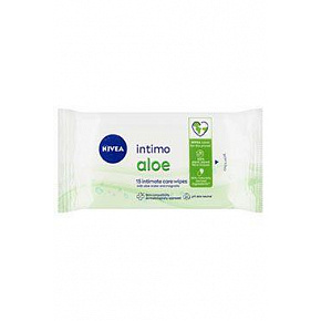 Nivea Intimo Aloe ubrousky pro intimní hygienu 15ks