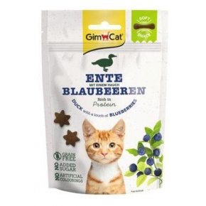 Gimcat Soft Snacks kacsa áfonyával 60g