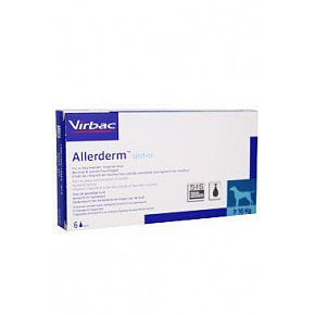 Allerderm Spot-on 6x4ml kutyáknak és macskáknak 10 kg felett Allerderm Spot-on 6x4ml kutyáknak és macskáknak 10 kg felett