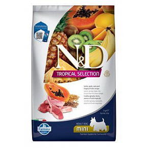 N&D TROPICAL SELECTION DOG Adult Mini Bárány 5kg N&D TROPICAL SELECTION DOG Adult Mini Bárány 5kg