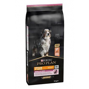 ProPlan Dog Adult 7+ Medium&Large Optiderma 14kg