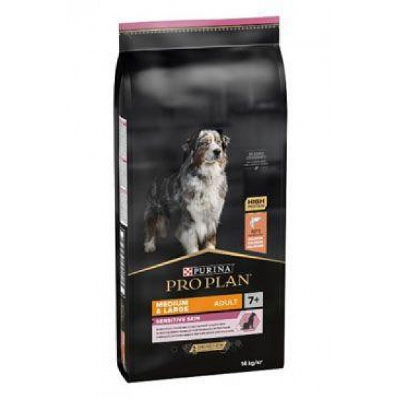 ProPlan Dog Adult 7+ Medium&Large Optiderma 14kg