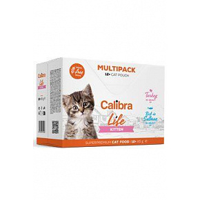 Calibra Cat Life Pocket Kitten multipack 12x85g Calibra Cat Life Pocket Kitten multipack 12x85g