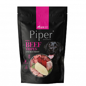 NEW PIPER marhahússal és céklával, kutyáknak való tasak 500 g