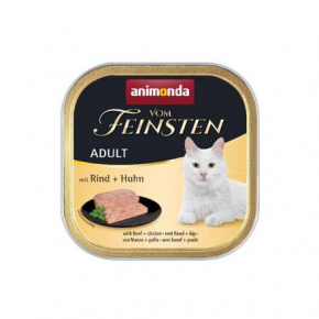 ANIMONDA pástétom ADULT - marhahús, csirke macskáknak 100g