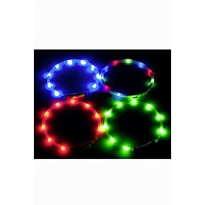 Visio Light USB nyakörv 70cm kék KAR