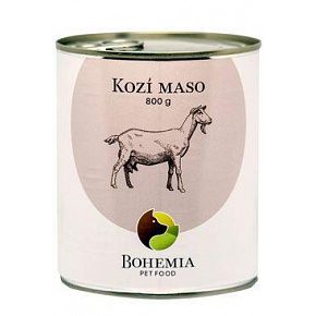 BOHEMIA Kecskehús saját levében 800g BOHEMIA Kecskehús saját levében 800g
