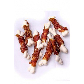 Csemege kalcium csont kacsahússal bevonva 100g Csemege kalcium csont kacsahússal bevonva 100g