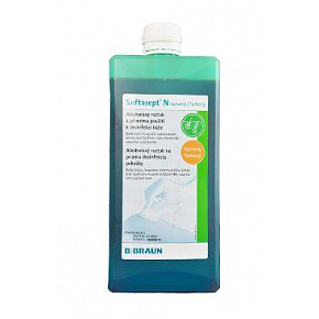 Softasept N Színezett bőrfertőtlenítő, nyálkahártyákra, sebekre 1000ml