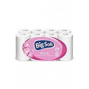 Wc toalettpapír Big Soft Plus 2 rétegű 16 db
