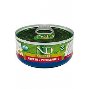 N&D CAT PRIME Adult Csirke és gránátalma 70g