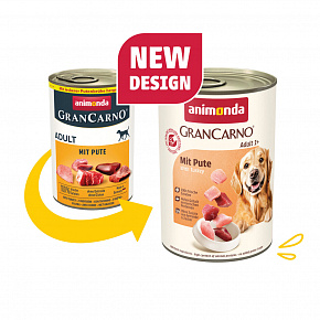 GRANCARNO Adult - pulykahússal 400 g GRANCARNO Adult - pulykahússal 400 g
