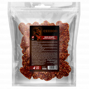 CEZZOO SNACK Kacsaszívek 500g
