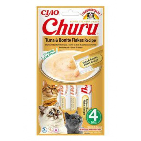 Churu Cat tonhal és bonitópehely recept 4x14g