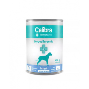 Calibra VD Dog Hypoallergén rovar&lazac konzerv 6 x 400 g