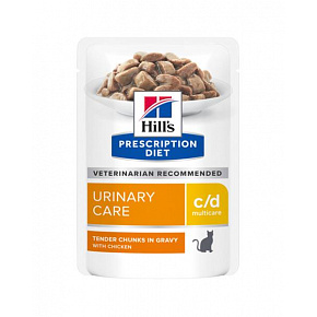 HILLS Diet Feline c/d Multicare KAPSZULA csirke ÚJ 12x85 g