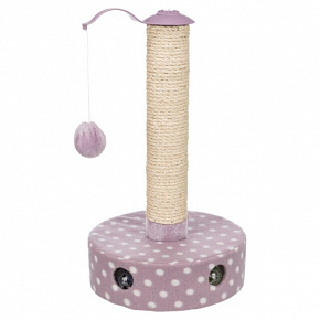 JUNIOR kaparófa kiscicáknak, 26 cm/ 47 cm, polár/sizál, világos lila JUNIOR kaparófa kiscicáknak, 26 cm/ 47 cm, polár/sizál, világos lila
