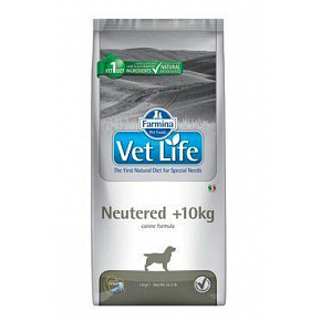 Vet Life Natural KUTYA Ivartalanított >10kg 12kg Vet Life Natural KUTYA Ivartalanított >10kg 12kg