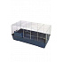 Cage Bunny Bungallow krómozott krómozott 120cm