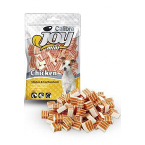 Calibra Joy Dog Mini csirke és tőkehal szendvics 70g