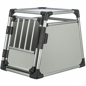 Szállítóketrec - alumínium keret, szilárd panelek 55 x 62 x 78 cm, teherbírás 20 kg