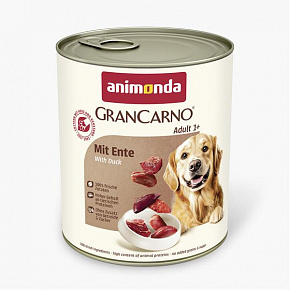 Animonda GRANCARNO® kutya felnőtt kacsa bal. 6 x 800g-os konzervdoboz Animonda GRANCARNO® kutya felnőtt kacsa bal. 6 x 800g-os konzervdoboz
