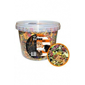FINE PET Super Mix rágcsálóknak vödör 1,2 kg
