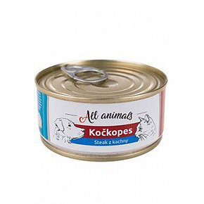 All Animals kutyamacská konz. Kacsasteak 100g