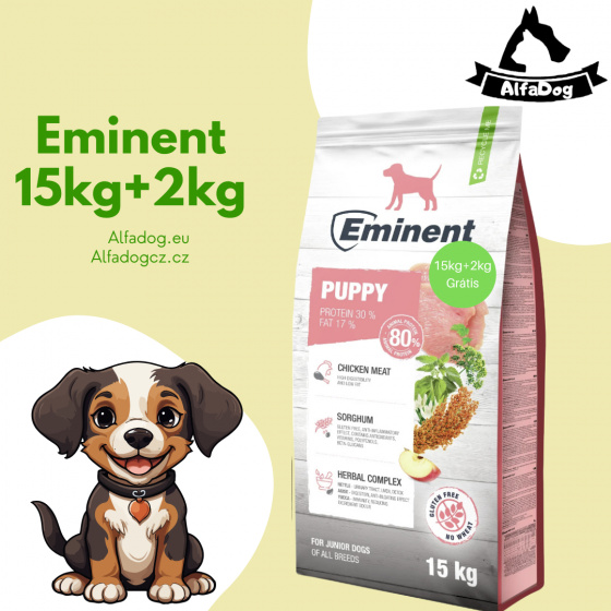 Eminent Dog kölyökkutya 15kg