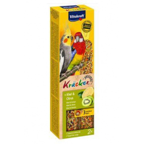 Vitakraft Bird Kräcker Korela/Parrot kiwi+citr bot 2db