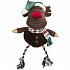 Karácsonyi játék kutya Xmas REINDEER plüss/pamut 49cm TR