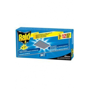 Raid elektromos készülékhez tartalék párnák. 30 db riasztó