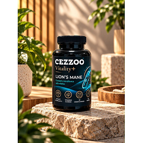 CEZZOO Vitality+ Lion´s Mane 90 kapszula