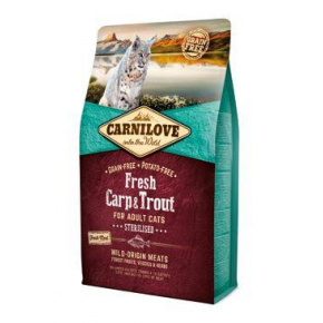 Carnilove Cat Fresh Carp & Trout Sterilizált felnőtt 2kg