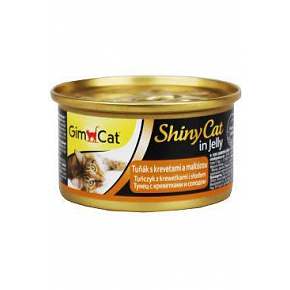 GimCat ShinyCat konz. tonhal&garnéla&maltóz 70g GimCat ShinyCat konz. tonhal&garnéla&maltóz 70g