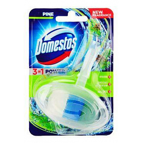 Domestos 3 az 1-ben WC blokk Power Pine 35g