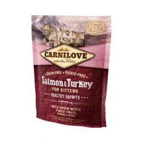 Carnilove Cat Lazac és pulyka cicáknak HG 400g