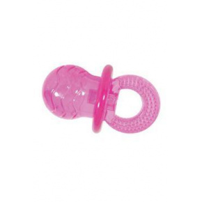 Játék kutya cumi TPR POP PACIFIER 10cm rózsaszín Zolux