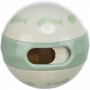 Treat labda halcsontvázakkal, macskáknak 6 cm-es Treat labda halcsontvázakkal, macskáknak 6 cm-es