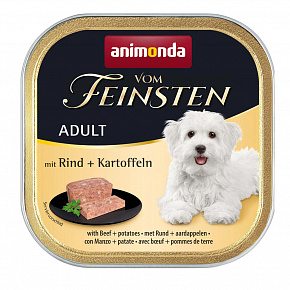 ANIMONDA pástétom ADULT - marhahús, burgonya kutyáknak 150g