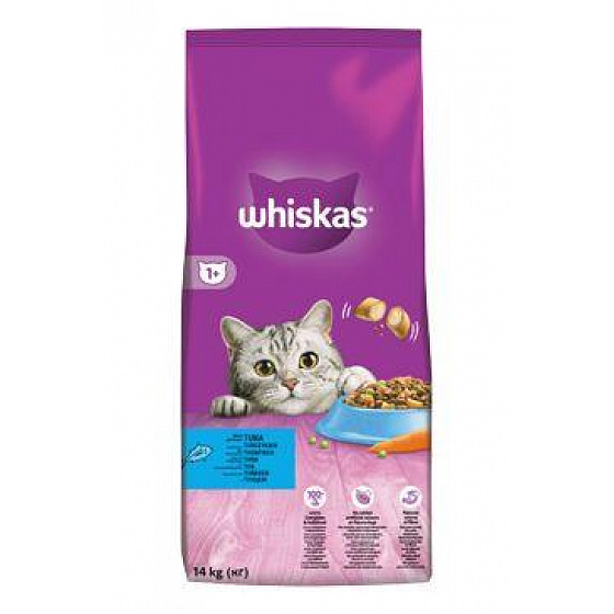 Whiskas száraztáp tonhallal 14 kg