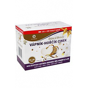 Kalcium-Magnézium-Cink Osteo&Beauty 2x100tbl Galmed
