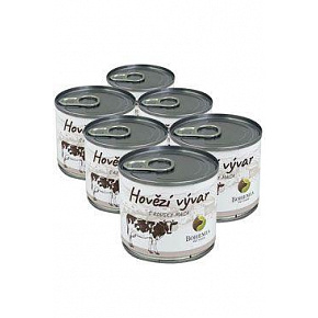 BOHEMIA Marhahúsleves húsdarabokkal SIX PACK 6x140ml