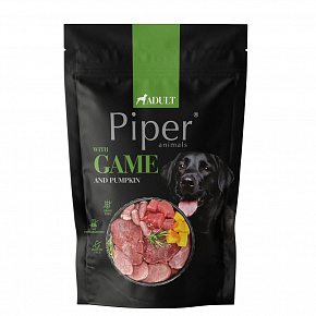 NEW PIPER vadhússal és sütőtökkel, kutyáknak tasak 500 g